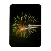 Magnet Flexible Célébration de vacances de feux d'artifice verts e (Vertical)