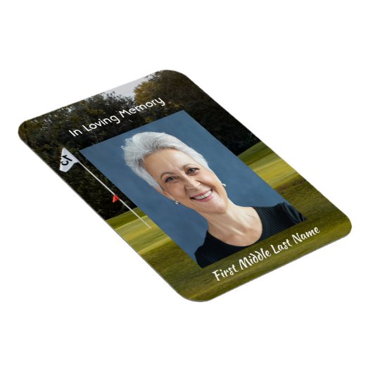 Magnet Flexible Célébration du parcours de golf de Keepsaké (Côté Droit)