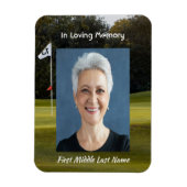 Magnet Flexible Célébration du parcours de golf de Keepsaké (Vertical)