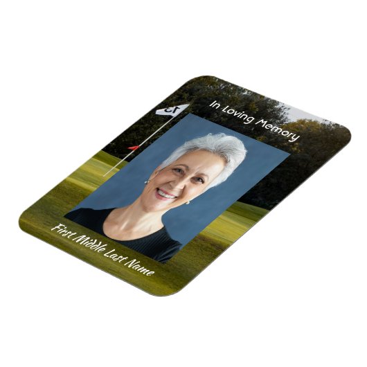 Magnet Flexible Célébration du parcours de golf de Keepsaké (Côté Gauche)