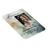 Magnet Flexible Celebration of Life Service Custom Dragonfly (Côté Droit)