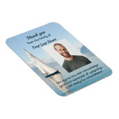 Magnet Flexible Célébration Vie Merci Voilier Voilier (Côté Droit)