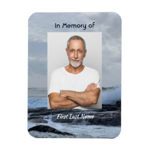 Magnet Flexible Célébration Vie-Sauvage tempête Océan