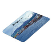 Magnet Flexible Célèbre Ushuaia - Tierra del Fuego, Argentine (Côté Gauche)