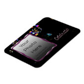 Magnet Flexible Célébrez ! avec des bulles (Côté Gauche)