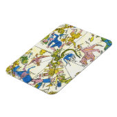 Magnet Flexible Céleste Vintage, Sphère Arabe, Constellations (Côté Gauche)