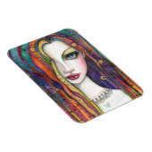 Magnet Flexible Celestia Bohemian Beauty Art par Molly Harrison (Côté Droit)