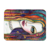 Magnet Flexible Celestia Bohemian Beauty Art par Molly Harrison (Horizontal)
