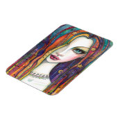 Magnet Flexible Celestia Bohemian Beauty Art par Molly Harrison (Côté Gauche)