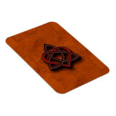 Magnet Flexible Céltic Knotwork Valentine Heart Canvas Texture 1 (Côté Droit)