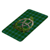 Magnet Flexible Celtic Trinity Knot Et Clan Henderson Tartan (Côté Gauche)