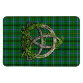 Magnet Flexible Celtic Trinity Knot Et Clan Henderson Tartan (Horizontal)