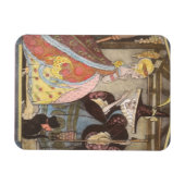 Magnet Flexible Cendrillon et la Fée marraine, Conte de fées vinta (Horizontal)