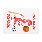 Magnet Flexible Cent Daze De L'École Thunder_Cove (Horizontal)