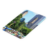 Magnet Flexible Central Park Amusement Park, Skyscraper en arrière (Côté Gauche)