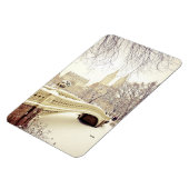 Magnet Flexible Central Park Neige - Hiver New York (Côté Gauche)