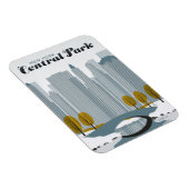 Magnet Flexible Central Park, NYC - Neige (Côté Droit)