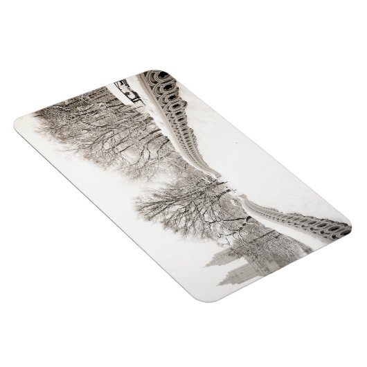 Magnet Flexible Central Park Winter Romance - Pont Bow (Côté Droit)