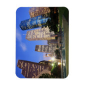 Magnet Flexible Centre-ville de Houston, Texas (Vertical)