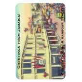Magnet Flexible Centre-ville de Kingston, Jamaïque (King & Harbour (Vertical)