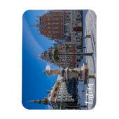 Magnet Flexible Centre-ville historique de Riga, Lettonie (Vertical)