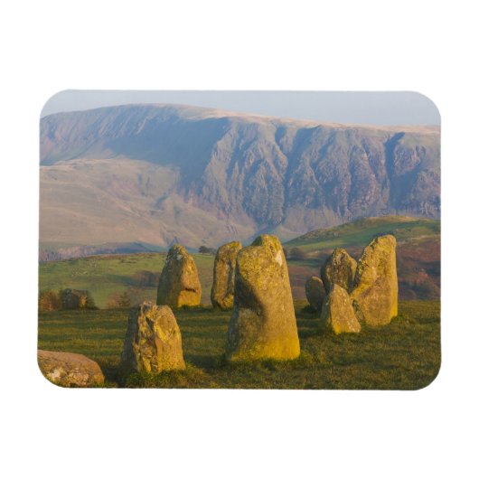 Magnet Flexible Cercle de pierre de Castlerigg, district de Lake,  (Horizontal)