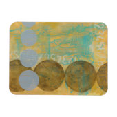 Magnet Flexible Cercles Brown et gris foncés avec des nombres (Horizontal)