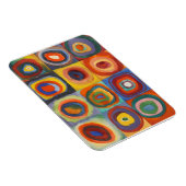 Magnet Flexible Cercles concentrés Carré de Kandinsky (Côté Droit)