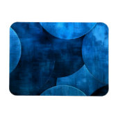 Magnet Flexible Cercles de lune bleue (Horizontal)