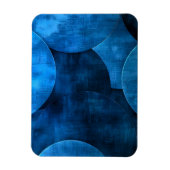 Magnet Flexible Cercles de lune bleue (Vertical)
