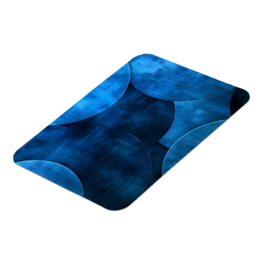Magnet Flexible Cercles de lune bleue (Côté Gauche)