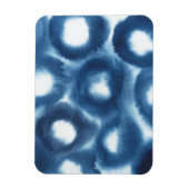 Magnet Flexible Cercles d'impression d'aquarelle Indigio (Vertical)