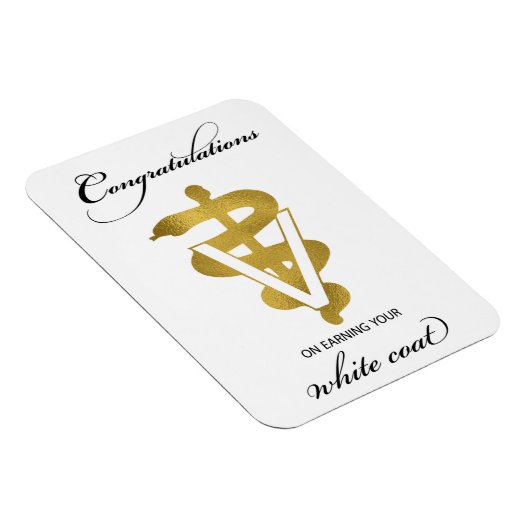 Magnet Flexible Cérémonie de blouse vétérinaire (Côté Droit)