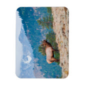 Magnet Flexible Cerf (Cervus Elephus) mâle bramant (Vertical)