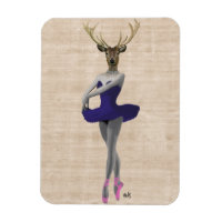 Cerf de ballet en bleu