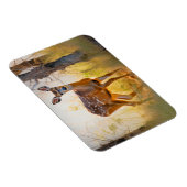 Magnet Flexible Cerf gracieux dans la conception de la nature fore (Côté Droit)