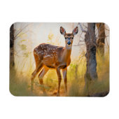 Magnet Flexible Cerf gracieux dans la conception de la nature fore (Horizontal)