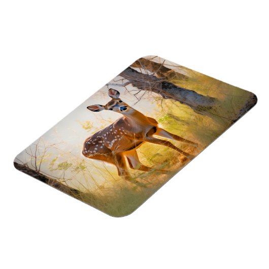 Magnet Flexible Cerf gracieux dans la conception de la nature fore (Côté Gauche)