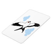 Magnet Flexible Cerf-volant à queue avale en vol (Côté Gauche)