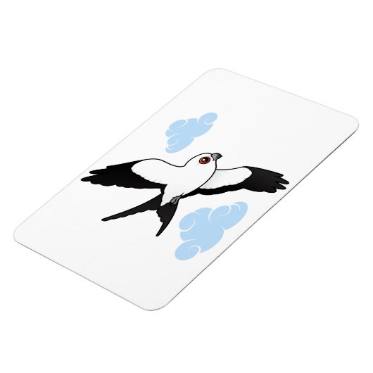 Magnet Flexible Cerf-volant à queue avale en vol (Côté Gauche)