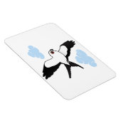 Magnet Flexible Cerf-volant à queue avale en vol (Côté Droit)