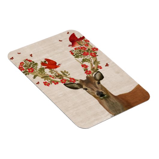 Magnet Flexible Cerfs et Inséparables (Côté Droit)