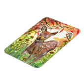 Magnet Flexible Cerfs Et Petits Oiseaux (Côté Gauche)