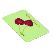 Magnet Flexible Cerises aux tiges (Côté Droit)