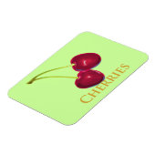 Magnet Flexible Cerises aux tiges (Côté Gauche)
