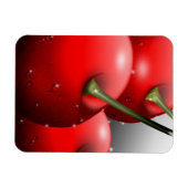 Magnet Flexible Cerises avec gouttes de ragoût (Horizontal)
