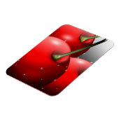 Magnet Flexible Cerises avec gouttes de ragoût (Côté Gauche)