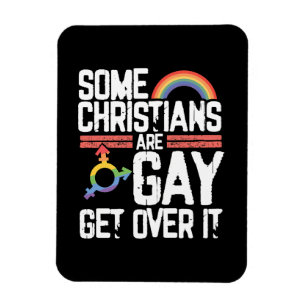 Magnet Flexible Certains chrétiens sont gays, passez à autre chos