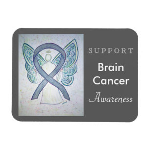 Magnet Flexible Cerveau Cancer Sensibilisation Ruban Angle magnéti