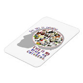 Magnet Flexible Cerveau Sur Les Poulets (Côté Gauche)